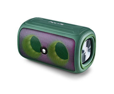 ALTAVOZ BLUETOOTH ROLLER BEAST RGB VERDE NGS