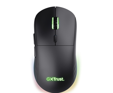RATON GAMING WIRELESS GXT927 REDEX+ NEGRO RGB TRUST
