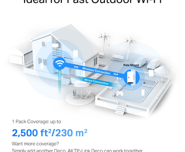 TP-LINK HOME WIFI-6 MESH AX3000 OUTDOOR (x1) X50