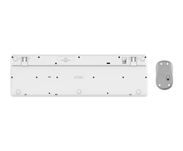 KIT TECLADO + RATON WIRELESS SILENCIOSO ODY II BLANCO TRUST