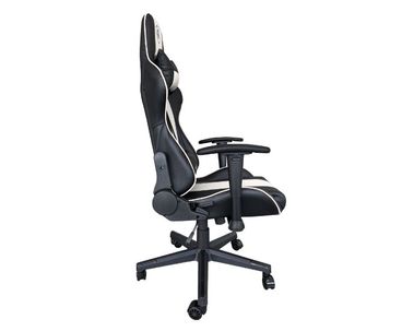 SILLA GAMING KEEPOUT XSPRO-RACING BLACK/WHITE
