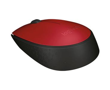 RATON OPTICO WIRELESS M171 ROJO LOGITECH